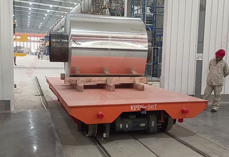 車間內(nèi)有軌轉(zhuǎn)運(yùn)電動平車怎么設(shè)計方案