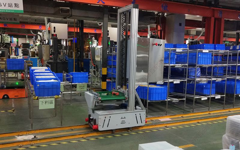 rgv軌道小車讓生產和倉儲變得更加智能、效率