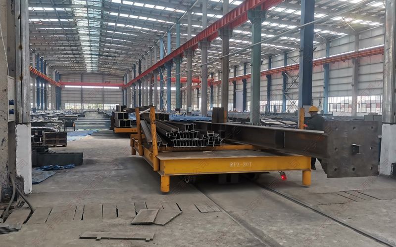 電動軌道平板車車體框架結構分析