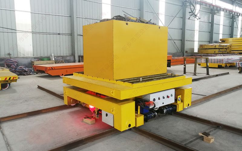 交叉軌道RGV小車是一種有效、穩(wěn)定、靈活的工廠轉(zhuǎn)運(yùn)工具