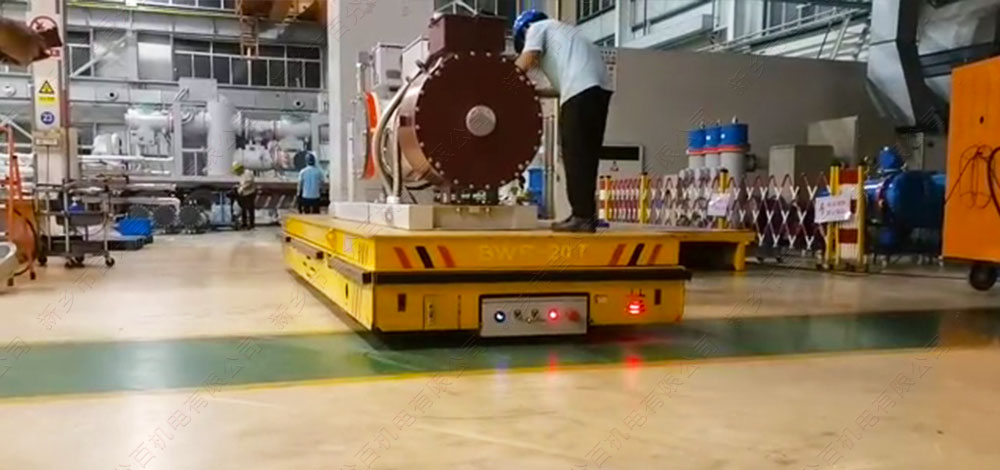 20噸無軌電動(dòng)平板車3