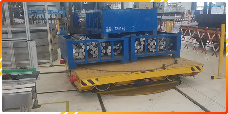 電動(dòng)轉(zhuǎn)盤(pán)軌道平車4